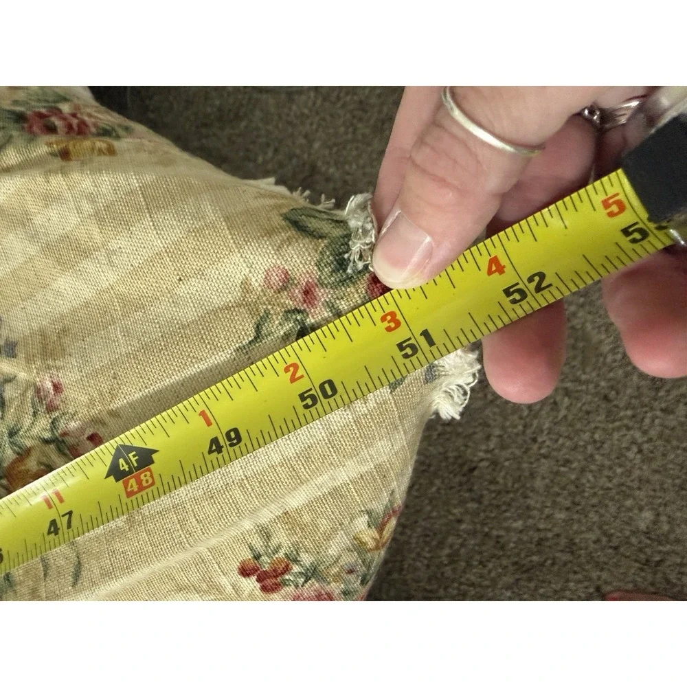 Raymond Waites Mill Creek Mayflower Cotton Fabric Shabby Cottage Floral Stripe